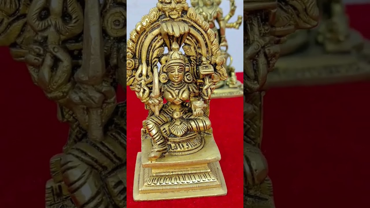 Graceful Brass Laxmi Idol: Bringing Wealth and Prosperity Home | Brass Laxmi Idol | 
