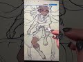 【イラストメイキング】原神のセノくんを描く！#shorts #原神