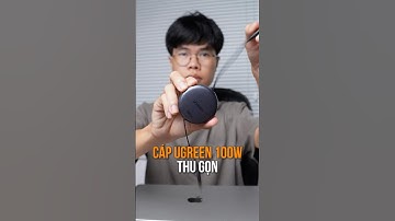Cáp thu gọn của Ugreen hỗ trợ sạc 100W