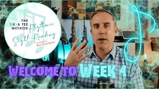 Rhythmic Sight Reading The Tik-A Tee Method Week 4 by Ron Castonguay