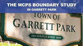 The Montgomery County Public Schools Boundary Study and how it Affects Garrett Park Residents