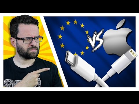 Apple forced to put USB C on iPhones (sort of)
