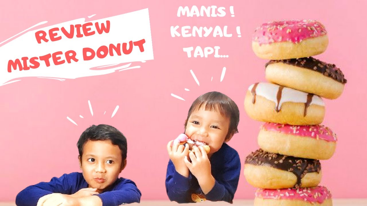REVIEW DONUT CHEWYY BY MISTER DONUT ! DONUT ENAK INI ADA DI INDOMARET