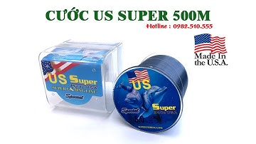 249k /  🇺🇸🇺🇸 Cước USA SUPER 500m - Cước Tàng hình, Chống mài mòn, Chống Xoắn 0982510555