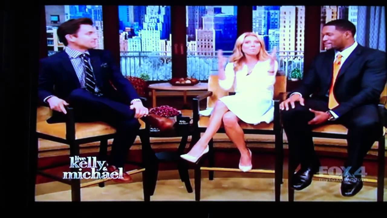 Matt Bomer Live with Kelly & Michael 1/17/2013