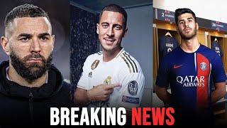 THE END OF REAL MADRID😰? The farewells of Benzema, Asensio, Hazard & Mariano Diaz on the departure. by Latest Football News 384 views 11 months ago 2 minutes, 3 seconds