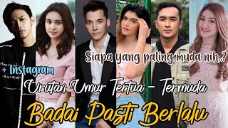 18 Pemain Badai Pasti Berlalu SCTV | (Biodata, Umur, Agama, Instagram, dll)