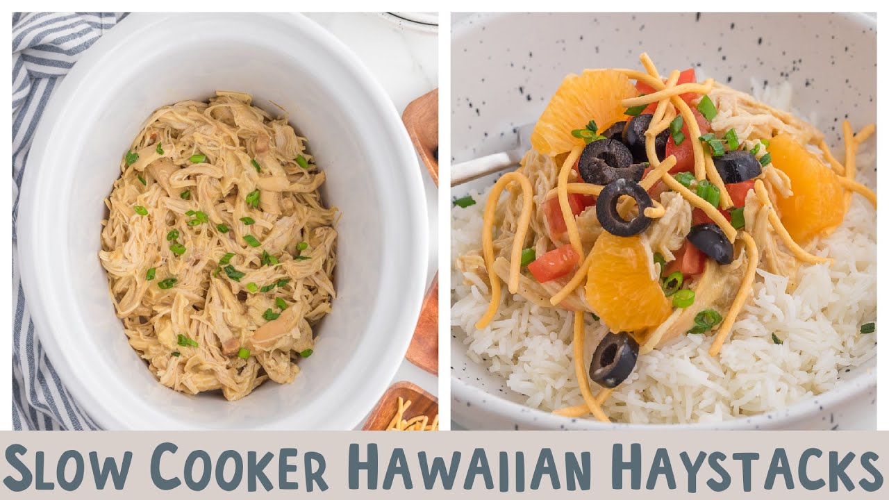 Slow Cooker Hawaiian Haystacks The