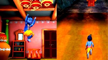 Little Krishna Jungle Run New Gameplay