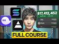 Full Crypto &amp; Memecoin Trading Course (100% FREE)