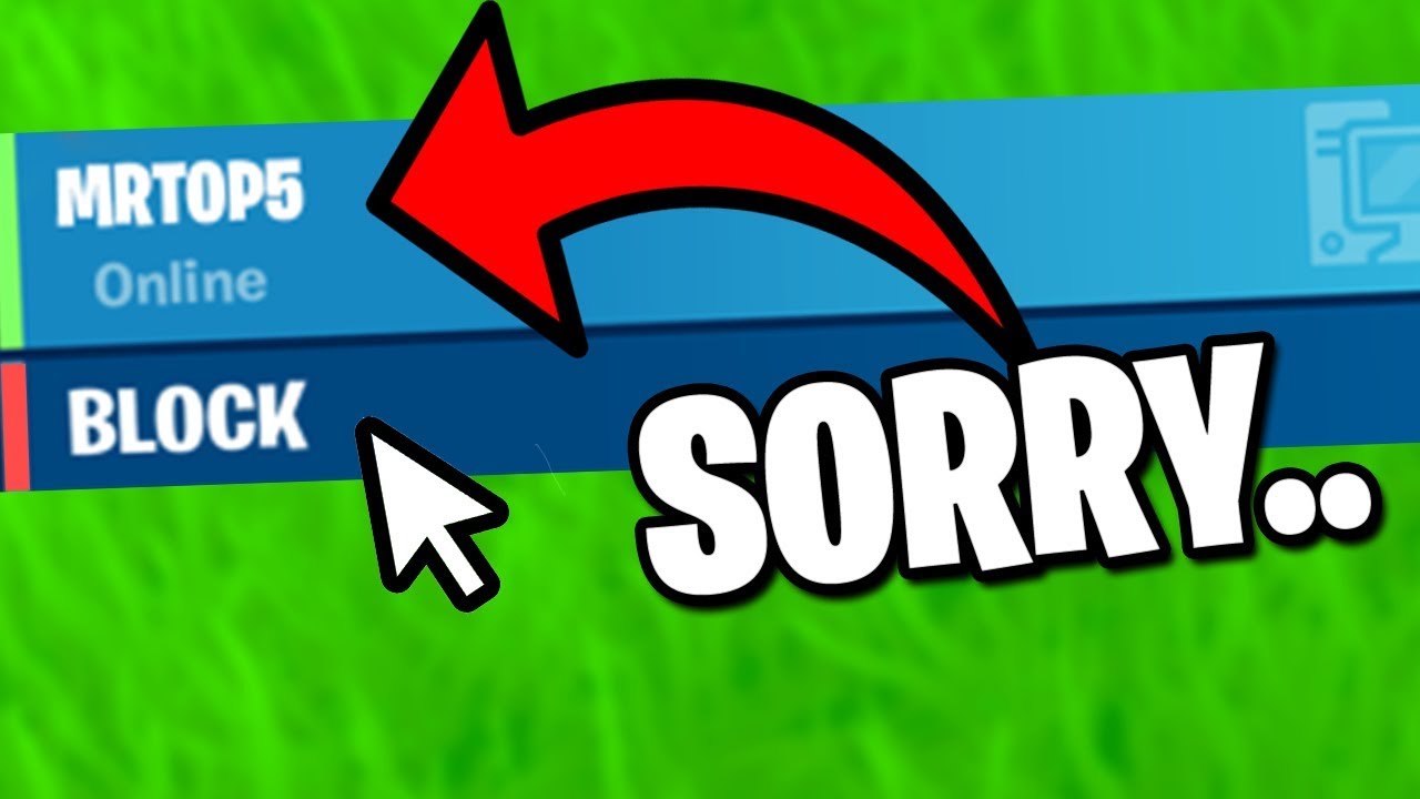 Why I Blocked My Best Friend Over Fortnite.. YouTube