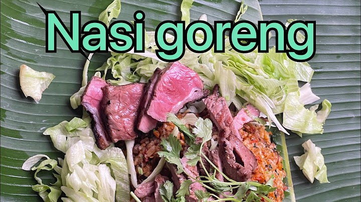 NGILERRRR!!!! NASI GORENG DUA BAHAN BISA SEENAK INI2