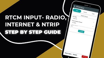 Base and Rover RTK -How to setup RTCM Input? #surveying #dgpstraining #dgpstutorial #gnss #engineer