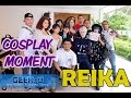 Cosplay Reika san revisando mi portafolio fotográfico