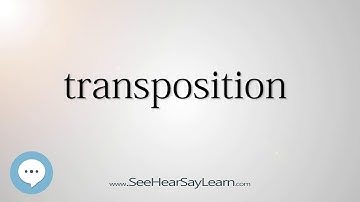 transposition    5,000 SAT Test Words and Definitions Series 🔊