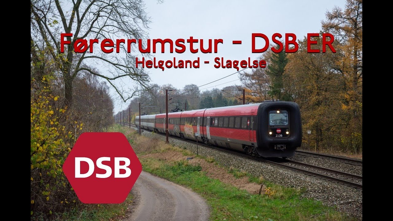 DSB ER - Førerrumsvideo - Helgoland-Slagelse