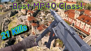 21 kills, with the best mp40 class !  call of duty warzone, Fortunes keep gameplay