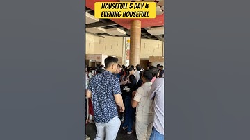 HOUSEFULL 5 CRAZE 🔥 #housefull5 #housefull5review #shorts #ytshorts #theaterresponse #trend #short