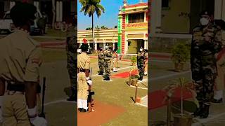 sandeshe aate Hai NCC guard of honour || NCC general salute #ncccamp #indianmilitary #nccshorts