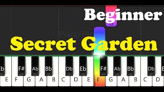 Secret Garden Easy Piano for Beginners