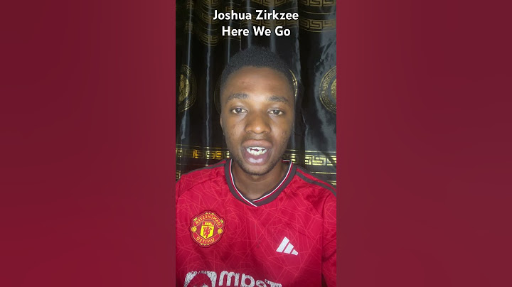 Here we go on Joshua Zirkzee