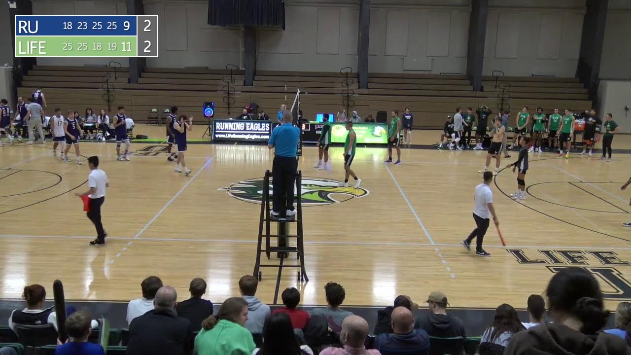 Life University Men's Volleyball vs Reinhardt YouTube