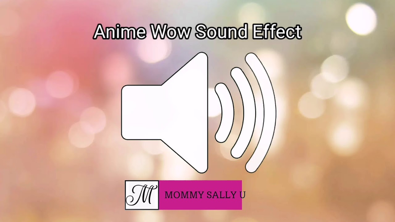 Anime Wow Sound Effect - YouTube