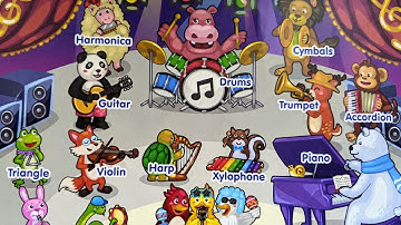 Animal Orchestra Music Song | VTech Touch and Learn Activity Desk