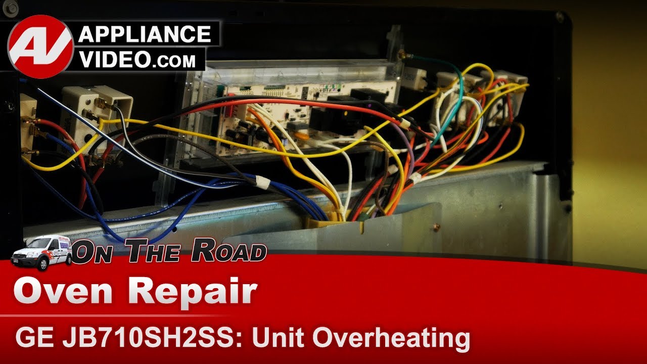 GE Oven Repair Over Heating Main Control YouTube