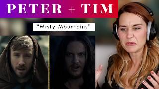 Peter Hollens & Tim Foust 'Misty Mountains' REACTION & ANALYSIS by Vocal Coach/Opera Singer