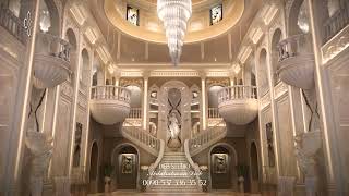 CLASSIC PALACE ENTRANCE  -E110  -  تصميم صالة مدخل قصر كلاسيك في الامارات العربية المتحدة