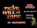 Ex-Iron Maiden Induction Metal Hall Of Fame (Paul Di&#39; Anno, Blaze Bayley, Derek Riggs)