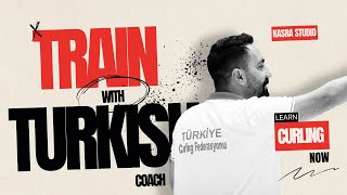 Learn Curling with Turkish Coach 🥌 | Training Camp at IranMall Ice Rink 🇮🇷❄️