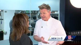 It s bloody freezing here Maria Stephanos argues with Gordon Ramsay about lobster rolls