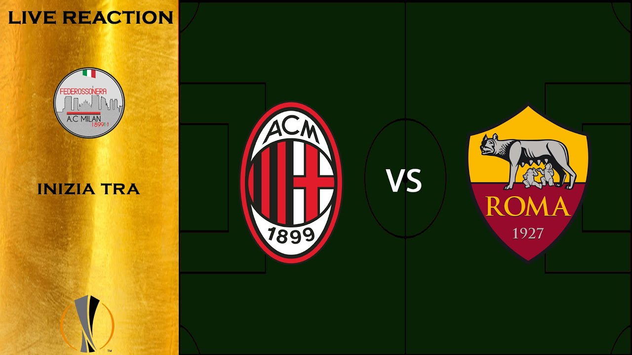 4i U.E.L. Andata Milan vs Roma [Live Reaction] acmilan europaleague