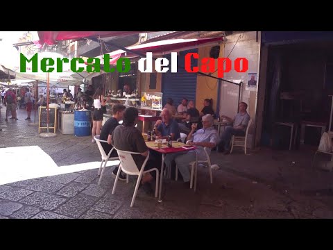 Mercato del Capo Palermo Sicily Italy 10 June 2022