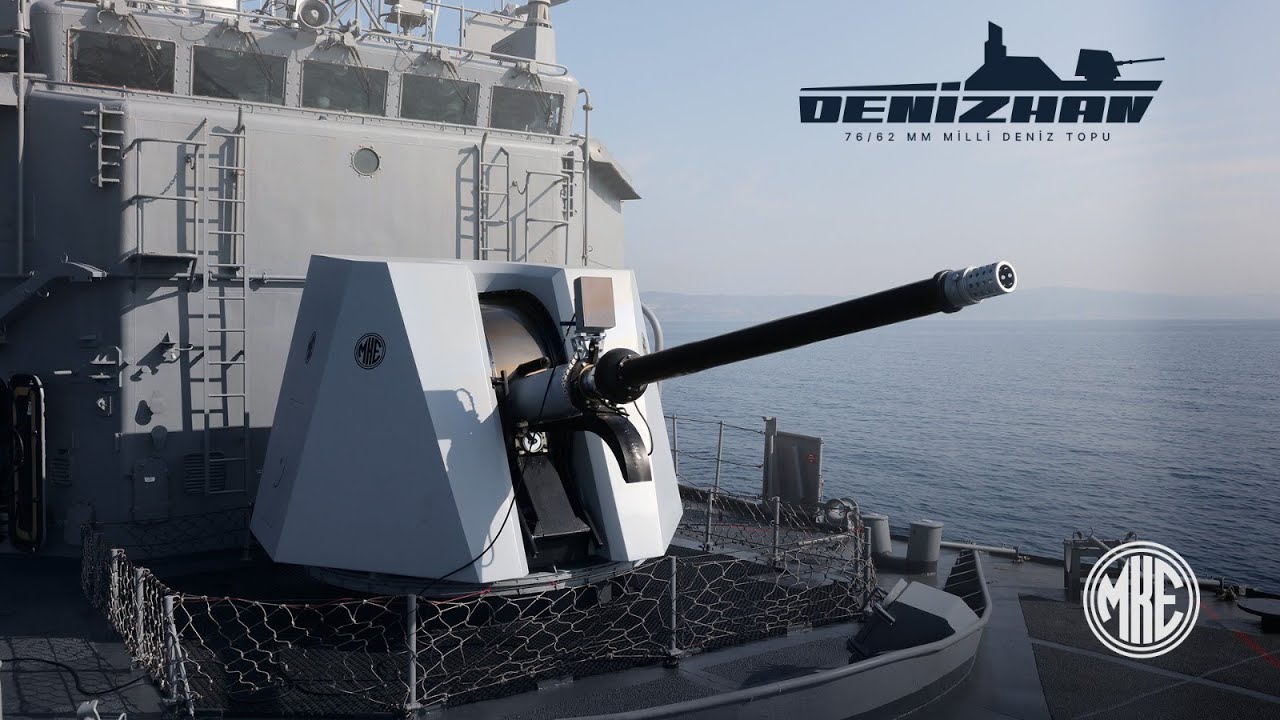 ÜSTÜN TEKNOLOJİ MKE MİLLÎ DENİZ TOPU DENİZHAN VE BORAN OBÜSÜ TRT ARABİ EKRANLARINDA!