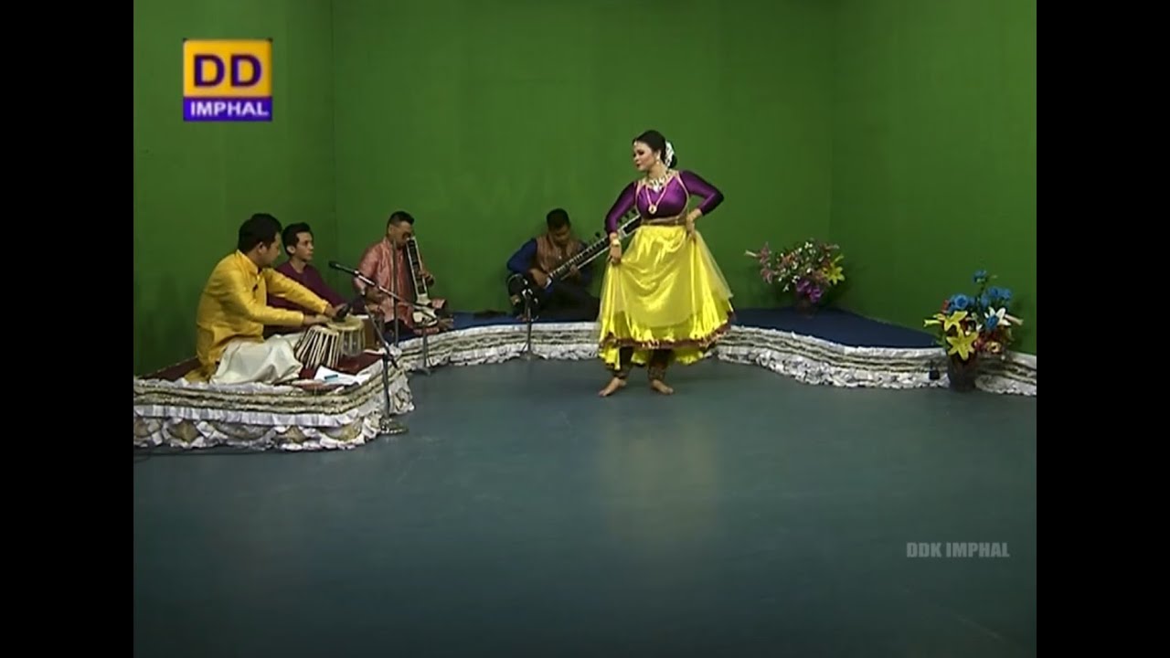 Laklo Naharol | Solo Kathak Dance &  Kathak Thumari | Rekista Bachaspatimayum