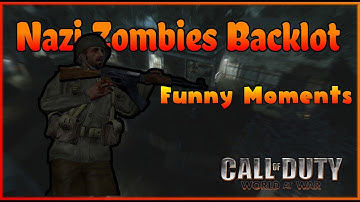 WaW Custom Zombies Backlot - Keys - Funny Moments