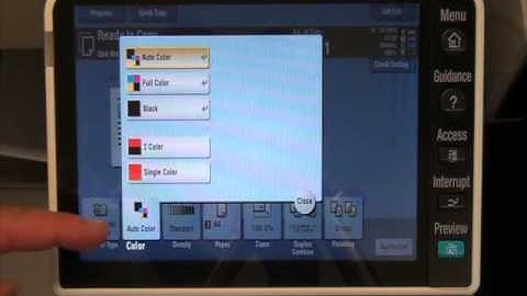 eCMSIP embedded interface for Konica Minolta - Student Use Training