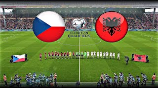 Czechia Republic vs Albania / UEFA Euro 2024 Qualifiers Match / Group E