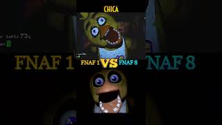 FNAF 1 vs FNAF 1 (HW) 😱 #fnaf #scary