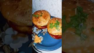 tasty chatpati tikki burger recipe ???#food #viral #shorts
