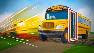 アメリカのスクールバスは走行中に扉を開ける！？その理由とは？