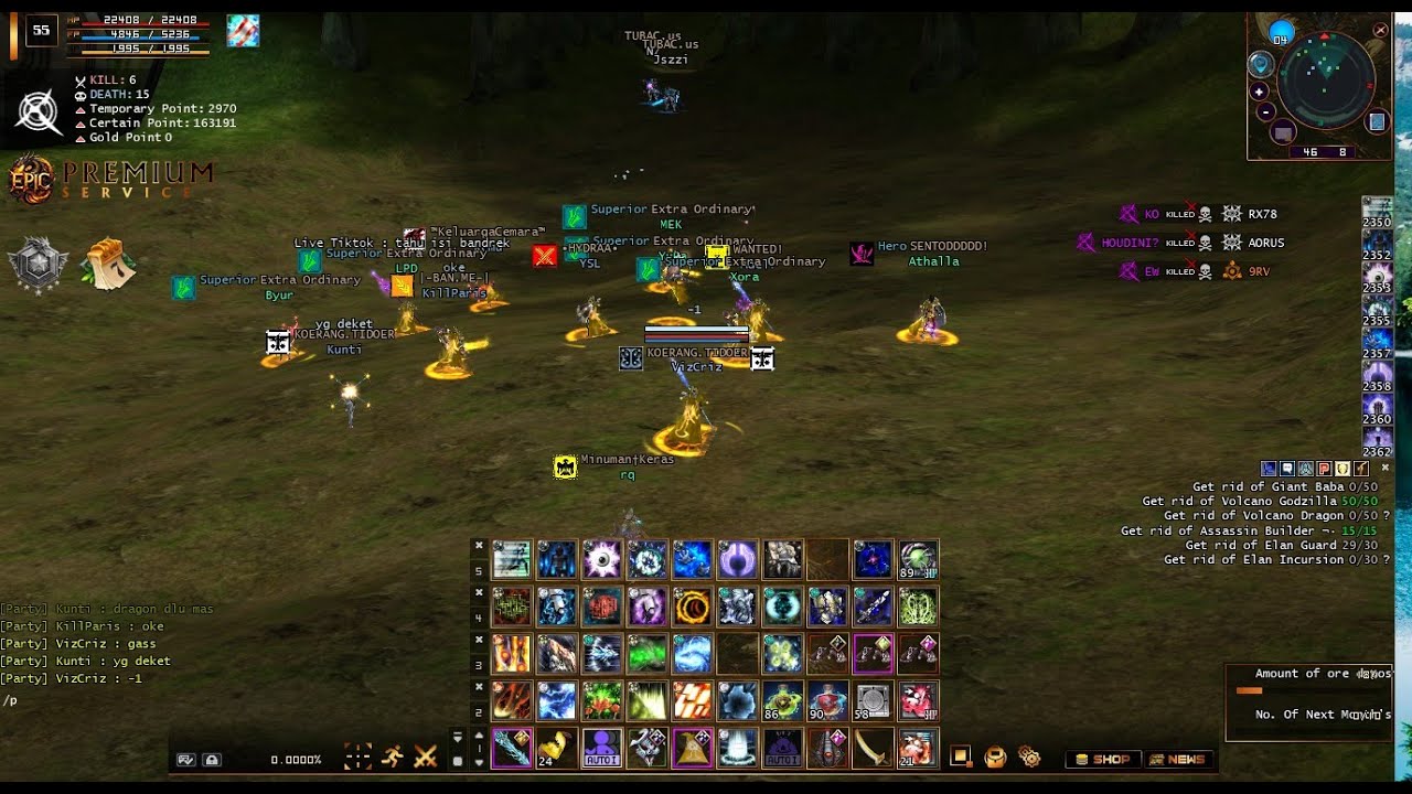 RF ONLINE EPIC FULL PVP LIVE !! WOW BGT DI RF EPIC - YouTube
