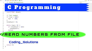 Program to read a text file | fscanf explained | C Programming |