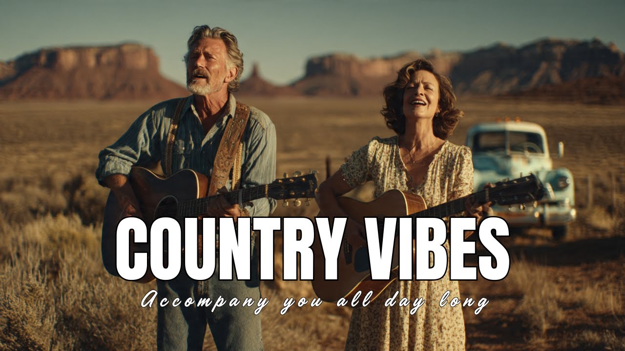 Shania Twain, Alan Jackson, George Jones Country Music Live 24/7 Improvisations for Moonlit Plains