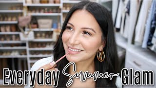 GRWM Everyday Summer Glow *Tips and Tricks* Charlotte Tilbury Airbrush Flawless Lip Blur | LuxMommy