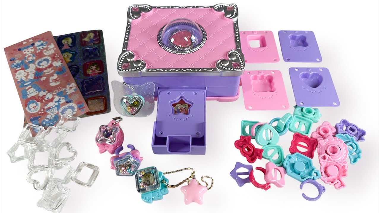 14 Minutes Magical Princess Locket Accessories Maker ASMR Unboxing