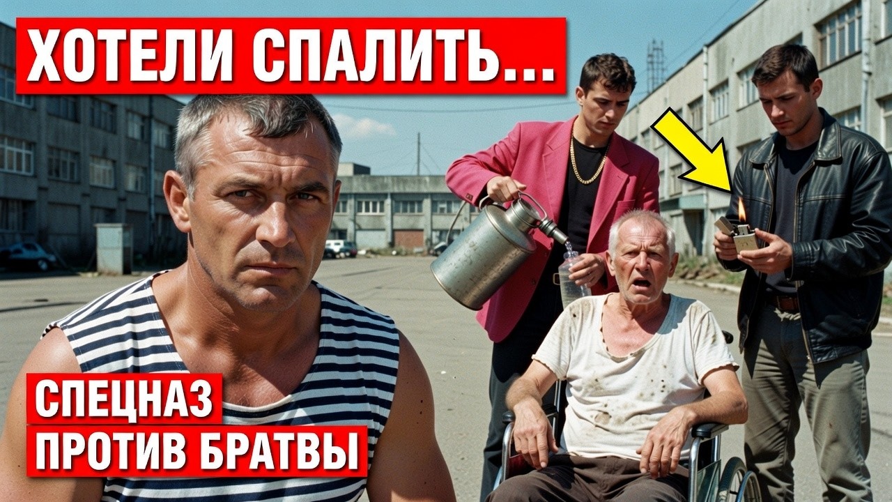 Коллекторы хотели Спалить инвалида, но нарвались на ПРИЗРАКА из Спецсназа ВДВ. История Мести